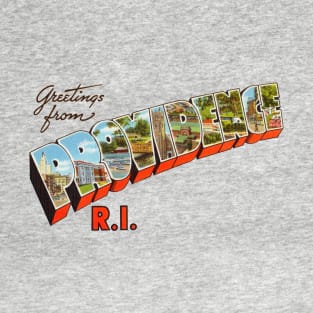 Greetings from Providence Rhode Island T-Shirt